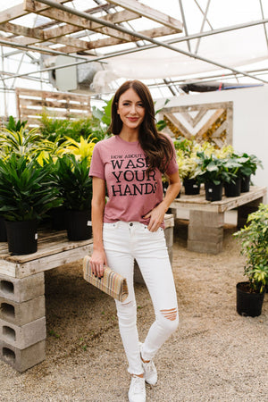 Wash Your Hands Graphic Tee