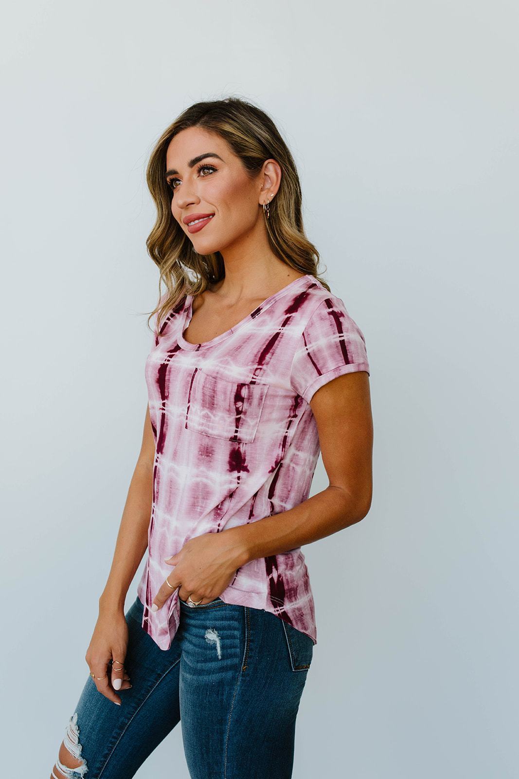 Wham Bamboo Top In Wine